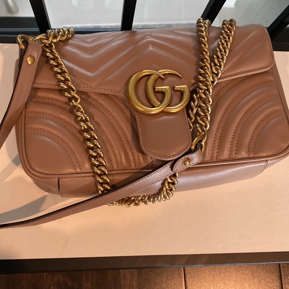 Gucci Double G Marmont shoulder bag - Medium. EXCELLENT condition. - Picture 8 of 8